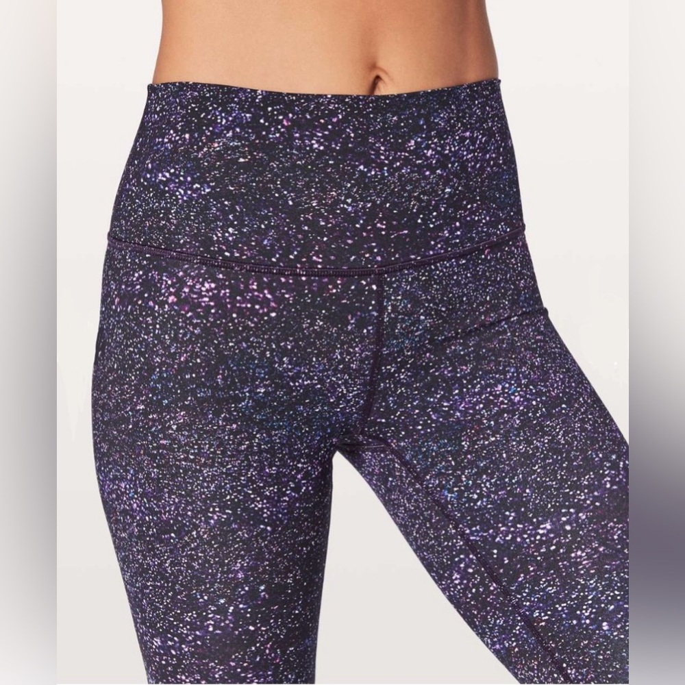Lululemon Wunder Under Hi-Rise Tight 28" Crystalline Multi. Size 6